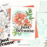 CONCORD & 9 th : Blended Petals | Stamp