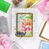 PINKFRESH STUDIO: Nested Rectangles | Hot Foil