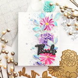 PINKFRESH STUDIO: Fancy Script Words | Hot Foil Plate