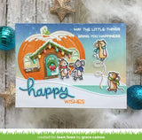 LAWN FAWN: Build a House Christmas Add-on Lawn Cuts Die