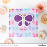 PRETTY PINK POSH:  Butterfly Shaker | Die