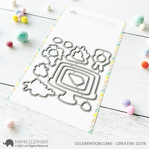 MAMA ELEPHANT: Celebration Cake | Creative Cuts