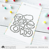 MAMA ELEPHANT: Happy Hedgehog | Creative Cuts