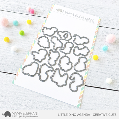 MAMA ELEPHANT: Little Dino Agenda  | Creative Cuts