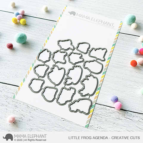 MAMA ELEPHANT: Little Frog Agenda | Creative Cuts