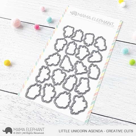 MAMA ELEPHANT: Little Unicorn Agenda  | Creative Cuts