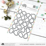 MAMA ELEPHANT: Little Monkey Agenda Creative Cuts