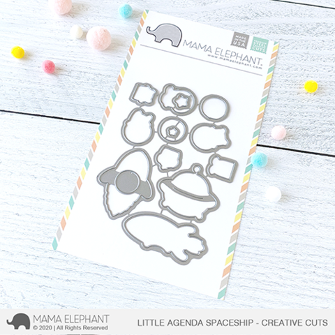 MAMA ELEPHANT: Little Agenda Spaceship | Creative Cuts