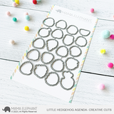 MAMA ELEPHANT: Little Hedgehog Agenda | Creative Cuts