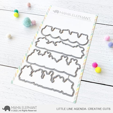 MAMA ELEPHANT: Little Line Agenda | Creative Cuts