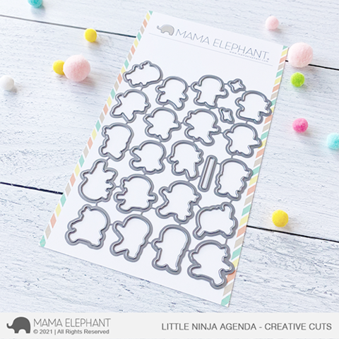 MAMA ELEPHANT: Little Ninja Agenda  | Creative Cuts