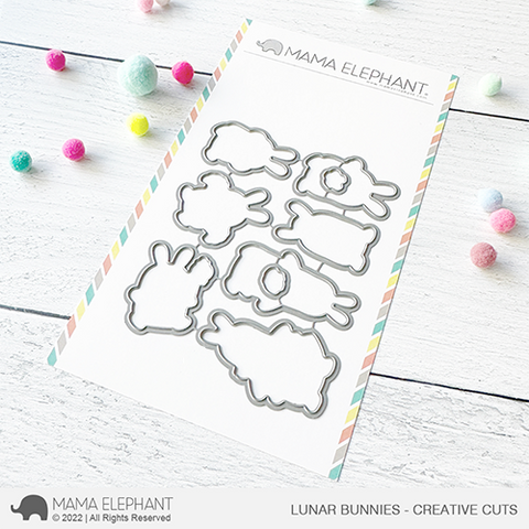 MAMA ELEPHANT: Lunar Bunnies | Creative Cuts