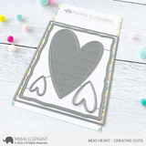 MAMA ELEPHANT: Mod Heart | Creative Cuts