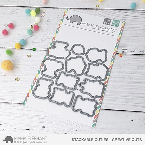 MAMA ELEPHANT: Stackable Cuties Creative Cuts