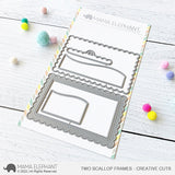 MAMA ELEPHANT: Two Scallop Frames | Creative Cuts