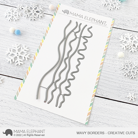 MAMA ELEPHANT: Wavy Borders | Creative Cuts