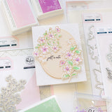 PINKFRESH STUDIO: Beautiful Blooms | Layered Stencils