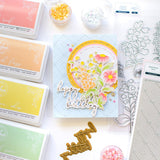 PINKFRESH STUDIO: Beautiful Blooms | Layered Stencils