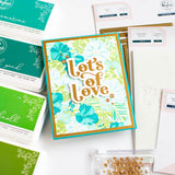 PINKFRESH STUDIO: Nested Rectangles | Hot Foil