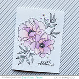 CONCORD & 9 th : Blended Petals | Stamp