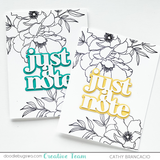 CONCORD & 9 th : Blended Petals | Stamp