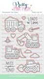 PRETTY PINK POSH:  Construction Trucks | Die Set