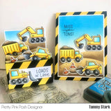 PRETTY PINK POSH:  Construction Trucks | Die Set