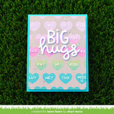 LAWN FAWN: Conversation Heart | Layering Stencils