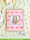 LAWN FAWN: Conversation Heart | Layering Stencils