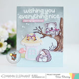 MAMA ELEPHANT: Stay Warm | Stamp