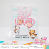 MAMA ELEPHANT: Up with Love | Stamp