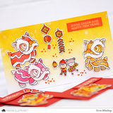 MAMA ELEPHANT: Lion Dance | Stamp