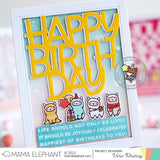 MAMA ELEPHANT: Little Llama Agenda | Stamp