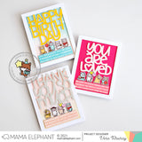 MAMA ELEPHANT: Little Llama Agenda | Stamp