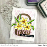 PRETTY PINK POSH:  Daffodils | Stamp