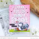 MFT STAMPS: Thank You For Being A Friend | Die-namics