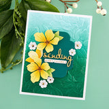 SPELLBINDERS:  Making Me Smile Sentiments | Hot Foil Plate & Die