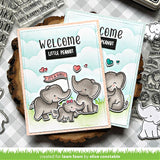 LAWN FAWN: Elephant Parade | Stamp