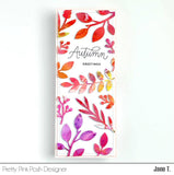 PRETTY PINK POSH: Fall Foliage | Die