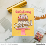 PRETTY PINK POSH: Large Celebrate Shadow | Die