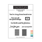 CONCORD & 9 th : Fashion Shoppe | Stamp