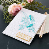 SPELLBINDERS:  Sealed Glimmer Sentiments | Hot Foil Plate