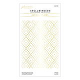 SPELLBINDERS:  Dazzling Diamonds Background | Hot Foil Plate