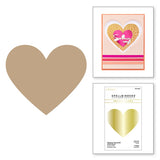 SPELLBINDERS:  Glimmer Essentials | Solid Heart | Hot Foil Plate