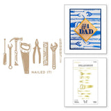 SPELLBINDERS:  Nailed It | Hot Foil Plate