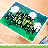 LAWN FAWN: Giant Happy Halloween | Lawn Cuts Die