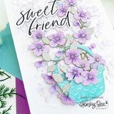 HONEY BEE STAMPS: Rattan Basket | Honey Cuts