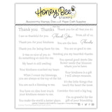 HONEY BEE STAMPS: Inside: Thankful Sentiments | Stamp