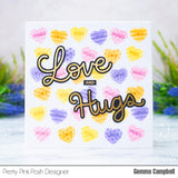 PRETTY PINK POSH: Large Love | Hot Foil Plate