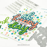 CONCORD & 9 th : Happy Thanks | Stamp